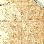 United States Geological Survey Chamberlain, SD (1939, 62500-Scale) digital map