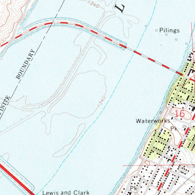 Chamberlain, SD (1974, 24000-Scale) Map by United States Geological ...