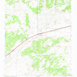 United States Geological Survey Chambers, AZ (1971, 24000-Scale) digital map
