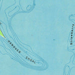 United States Geological Survey Chambers Island, WI-MI (1961, 62500-Scale) digital map