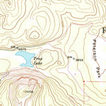 United States Geological Survey Chambers Lake, CO (1962, 24000-Scale) digital map