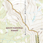 United States Geological Survey Chambers Lake, CO (2019, 24000-Scale) digital map