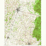 United States Geological Survey Chambersburg, PA (1943, 62500-Scale) digital map