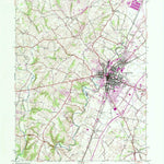 United States Geological Survey Chambersburg, PA (1944, 24000-Scale) digital map