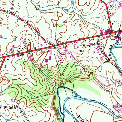 United States Geological Survey Chambersburg, PA (1944, 24000-Scale) digital map