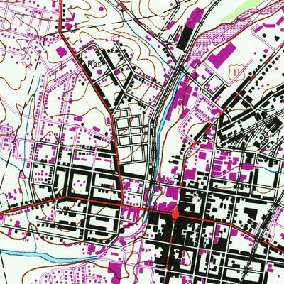 United States Geological Survey Chambersburg, PA (1944, 24000-Scale) digital map