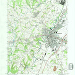 United States Geological Survey Chambersburg, PA (1990, 24000-Scale) digital map