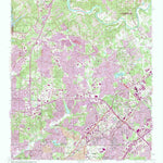 United States Geological Survey Chamblee, GA (1954, 24000-Scale) digital map