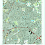 United States Geological Survey Chamblee, GA (1993, 24000-Scale) digital map