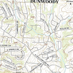 United States Geological Survey Chamblee, GA (2020, 24000-Scale) digital map
