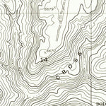 United States Geological Survey Champagne Spring, CO (1957, 24000-Scale) digital map