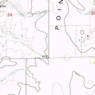 United States Geological Survey Champagne Spring, CO (1993, 24000-Scale) digital map