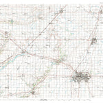 United States Geological Survey Champaign, IL (1985, 100000-Scale) digital map