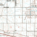 United States Geological Survey Champaign, IL (1985, 100000-Scale) digital map