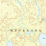 United States Geological Survey Champion, MI (1955, 24000-Scale) digital map