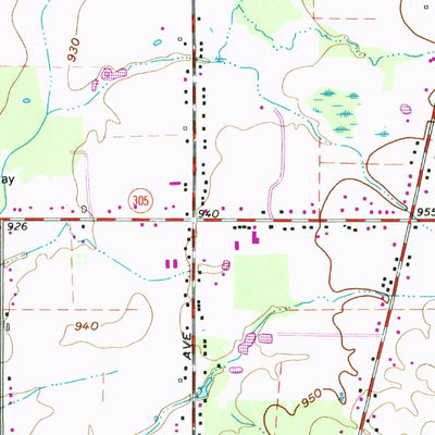 United States Geological Survey Champion, OH (1960, 24000-Scale) digital map