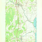 United States Geological Survey Champlain, NY (1966, 24000-Scale) digital map