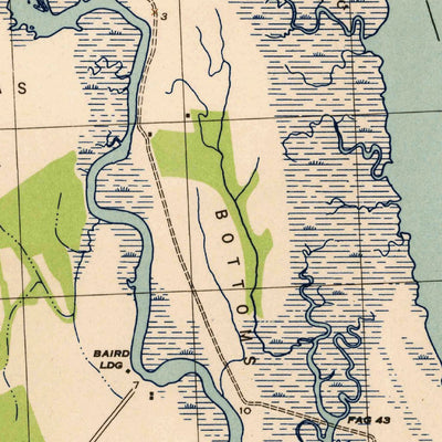 United States Geological Survey Champlain, VA (1943, 31680-Scale) digital map