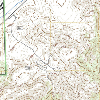 United States Geological Survey Champlin Peak, UT (2023, 24000-Scale) digital map