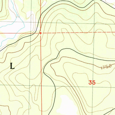 United States Geological Survey Champs Flat, CA (1983, 24000-Scale) digital map