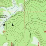 United States Geological Survey Champs Flat, CA (1995, 24000-Scale) digital map