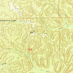 United States Geological Survey Chance, AL (1972, 24000-Scale) digital map