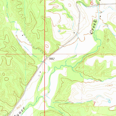 United States Geological Survey Chance, OK (1972, 24000-Scale) digital map