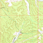United States Geological Survey Chance, OK (1972, 24000-Scale) digital map