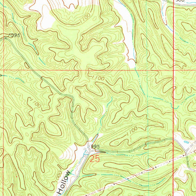 United States Geological Survey Chance, OK (1972, 24000-Scale) digital map