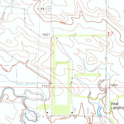 United States Geological Survey Chance, SD (1983, 24000-Scale) digital map