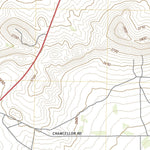 United States Geological Survey Chancellor, TX (2022, 24000-Scale) digital map
