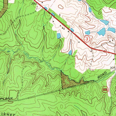 United States Geological Survey Chancellorsville, VA (1966, 24000-Scale) digital map