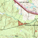 United States Geological Survey Chancellorsville, VA (1973, 24000-Scale) digital map