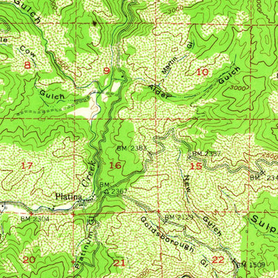 United States Geological Survey Chanchelulla Peak, CA (1951, 62500-Scale) digital map