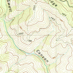 United States Geological Survey Chancheulla Peak, CA (1981, 25000-Scale) digital map