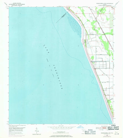 United States Geological Survey Chancy Bay, FL (1953, 24000-Scale) digital map