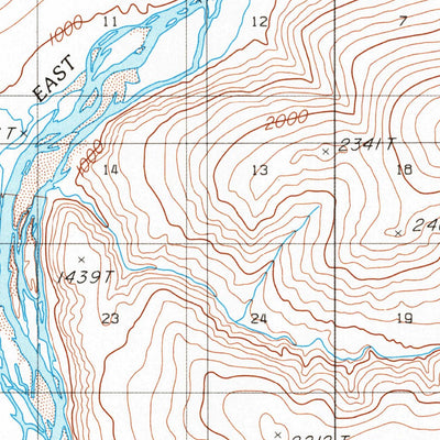 United States Geological Survey Chandalar A-1, AK (1990, 63360-Scale) digital map
