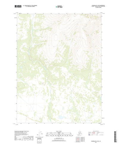 United States Geological Survey Chandalar A-2 NE, AK (2017, 25000-Scale) digital map