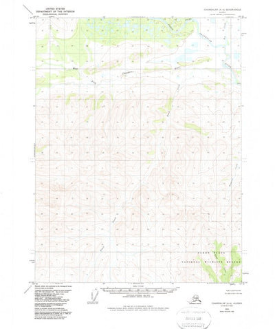 United States Geological Survey Chandalar A-4, AK (1970, 63360-Scale) digital map