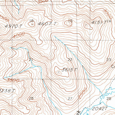 United States Geological Survey Chandalar B-3, AK (1990, 63360-Scale) digital map