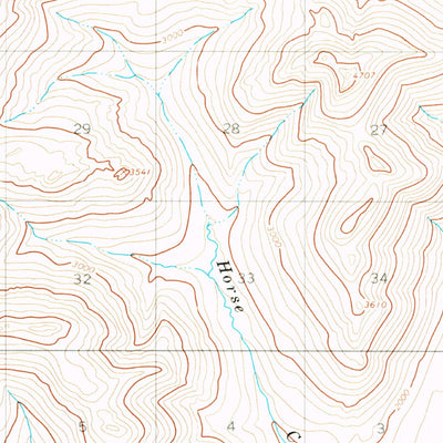 United States Geological Survey Chandalar B-4, AK (1971, 63360-Scale) digital map