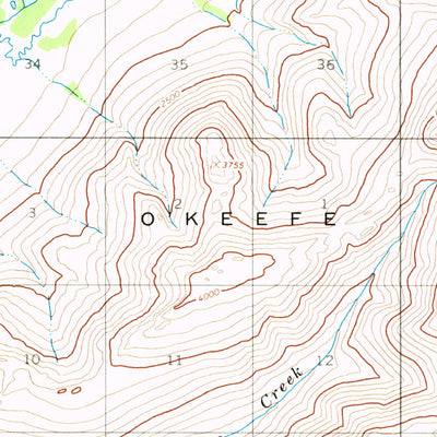 United States Geological Survey Chandalar B-5, AK (1971, 63360-Scale) digital map