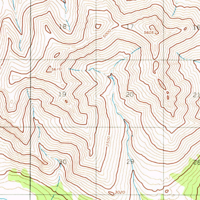 United States Geological Survey Chandalar B-5, AK (1971, 63360-Scale) digital map