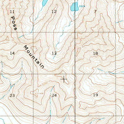 United States Geological Survey Chandalar B-6, AK (1971, 63360-Scale) digital map