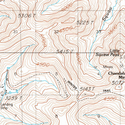 United States Geological Survey Chandalar C-3, AK (1990, 63360-Scale) digital map