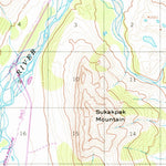 United States Geological Survey Chandalar C-6, AK (1971, 63360-Scale) digital map