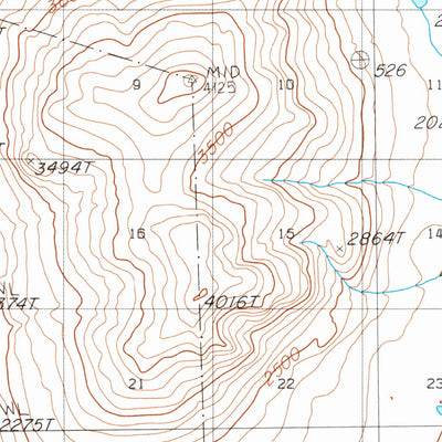 United States Geological Survey Chandalar D-2, AK (1990, 63360-Scale) digital map
