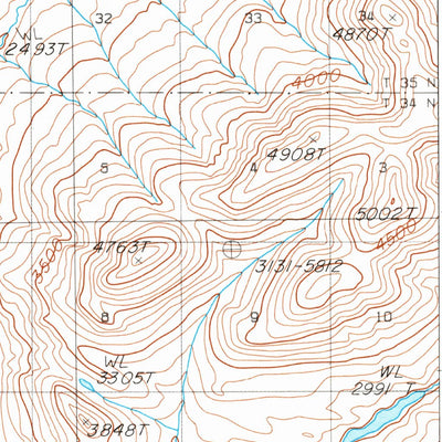 United States Geological Survey Chandalar D-2, AK (1990, 63360-Scale) digital map
