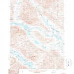 United States Geological Survey Chandalar D-3, AK (1990, 63360-Scale) digital map