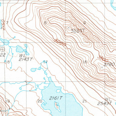 United States Geological Survey Chandalar D-3, AK (1990, 63360-Scale) digital map